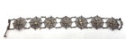Antique Victorian Sterling Silver Spider Cobb Web Bracelet 7    7 3 G In Box