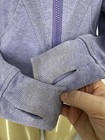 Lululemon Ivivva Girl s Size 10 Full Zip Athletic Jacket Purple Hooded 11-2k
