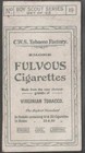 Cws Boy Scouts  Fulvous Cigarettes  1912  No 19  Bronze Cross  very Rare 