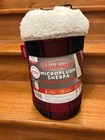 Brand New Sunbeam Microplush Sherpa Heated Throw Tested 4 Heat Setting