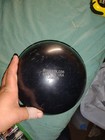 Vintage Bowling Ball Storm Natural Black Bowling Ball 14 2 Lb  Light Use 