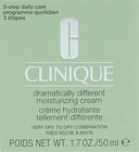 Clinique Dramatically Different Moisturising Cream 1 7oz   50ml  