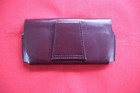 Vintage Apple Computer Leather Magnetic Latch Eyeglass Lens Case