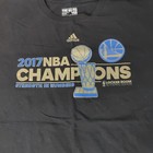 Golden State Warriors Mens Xxl Adidas 2017 Nba Champions Locker Room T-shirt 2xl