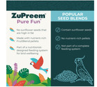 Zupreem Pure Fun Bird Food For Parrots   Conures  2 Lb - Blend Of Fruit  Fruitbl