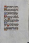 Illuminated Manuscript On Parchment Leaf From A Book Of Hours Around 1500  062 