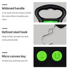 50kg Digital Hanging Scale Portable Hook Luggage Fishing Weight Lcd 10g
