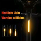 Bike Rear Light Photon Drop Warning Lamp Waterproof Led Bicycle Bike Taillight