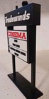 Tradewinds  cinema Custom Order 3d Printed Miniature Sign  