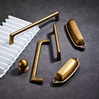 Khtumeware 10 Pack 1 Inch 25mm Diameter Round Solid Vintage Antique Brass Fin   