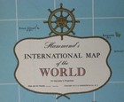 Huge 1953 Hammond International Map Of The World Map On Mercator s Projection