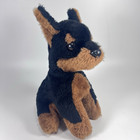 Vintage 1979 Dakin Doberman Pinscher Dog Plush 9    Stuffed Animal Pillow Pets