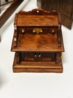 Vintage 9 Pc Lot Doll House Furniture Real Wood Cherry Concord Miniatures
