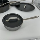 3-pan Set Calphalon Commercial Aluminum W  Lids 1qt 2 5qt 5qt Toledo Ohio