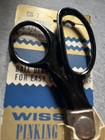 Vintage Wiss Pinking Shears Cb-7 Sewing Dressmaker Scissors Shears