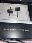 Vtg Realistic Sct-10 Stereo Cassette Deck Tested Working