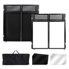 Portable Dj Facade Table Station 45 x42  Event Booth Facade Metal Foldable Frame