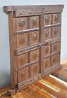 Antique Wooden Wall D  cor Window Panel With Frame Original Old Fine Hand Crafted