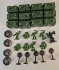 Moose Battleground Crossbows And Catapults 68 Piece Parts Lot 2007