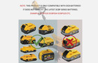 Portable Tire Air Compressor 160psi Cordless Inflator For Dewalt 20v Max Battery