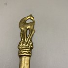 7 5    Solid Brass Deer Letter Opener- Antique Vintage Style
