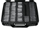 Case Club 75-130 Graded Coin Slab Case - Slotted Foam Separates Slabs - Fits
