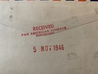 1946 Pan American Airways Us Cover To Montevideo Uruguay Cover Return To Sender