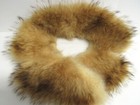 Vintage Fur Collar Blonde   Brown - Attachable  Lined  30 Inch - Vguc