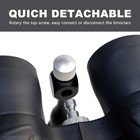 Binocular Tripod Adapter Quick Release 1 4 -20 Thread Mount
