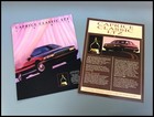 1991 Chevrolet Caprice Ltz Vintage Car Sales Brochure Catalog Dealer Guide Set