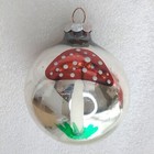 Unique Rare Antique Vintage Glass Christmas Ornament X-mas Decoration Fly Agaric
