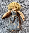 Vintage Handmade Primitive Doll  8    Tall