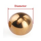 Metal Balls 0 9mm   80mm Brass Ball Bearings Art Craft Spheres