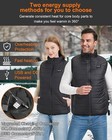Unisex Heated Vest For Men And Women With 12000 Mah Battery Pack
