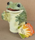 Folkmanis Puppets - 2965 Little Frog Hand Puppet Nwt  retired rare 
