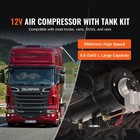 Uimoso 12v Air Compressor W 0 8 Gal 3l Tank Onboard Air Horn Compressor System