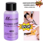 40ml Acrylic Liquid Monomer Crystal Nail Art Nail Extension Liq   E1x5