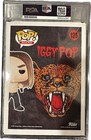 Funko Pop  Rocks Iggy Pop   signed  W  Psa Encapsulation  Graded Gem Mint 10 1 1