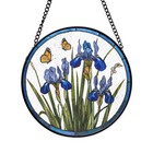 Stained Glass Sunflowers  Sunset Suncatcher  Window Hanging Decor  Unique Gift
