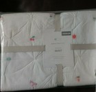 Pottery Barn Kid Baby Toddler Nursery Crib Piper Quilt Unicorn Floral Girl New