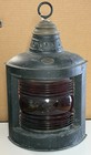 Perko Us Navy Wwii Metal Lantern With Red Fresnel Glass Lens  Usa