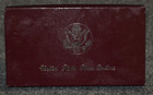  empty Box  For 1984-s 2 Coin Proof Set Xxiii Olympic Comm  Silver Dollar   Coa