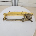 Antique Brass Steelyard Balance Scale W Cast Iron Weights Farm Store