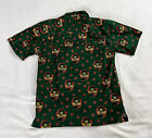 Vintage 2001 Heinz Ez Squirt Ketchup Bottle Advertising Logo Button Down Shirt M