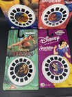 4 Disney View Master Reels Lilo   Stitch Tarzan Snow White Treasure Planet
