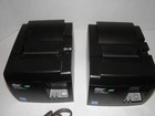 Lot Of 2 Star Tsp100ii Thermal Pos Receipt Printer Usb With Power Cord 143iiu