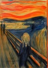 The Scream Photo Beautiful Art Print Of 1893 Painting Edvard Munch  Scary Photo