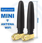 Eightwood Compact Wifi Antenna 2 4ghz 5ghz Dual Band Rp-sma Bluetooth Antennae R