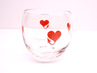 Nos Mopar Plymouth Stylized Heart 11 Oz Roly Poly Glass Hustle Stuff Gtx Hemi