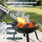 Powerful Propane Torch Gun  Kitchen Torch With Adjustable Flame  Flamethrower